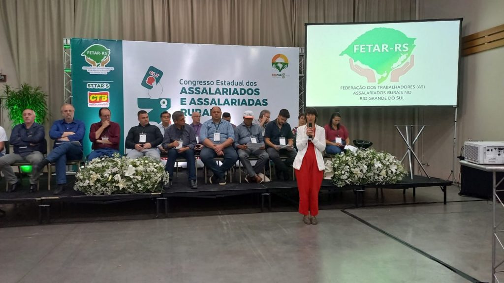 CONTAR participa do 3º Congresso Estadual da FETAR-RS