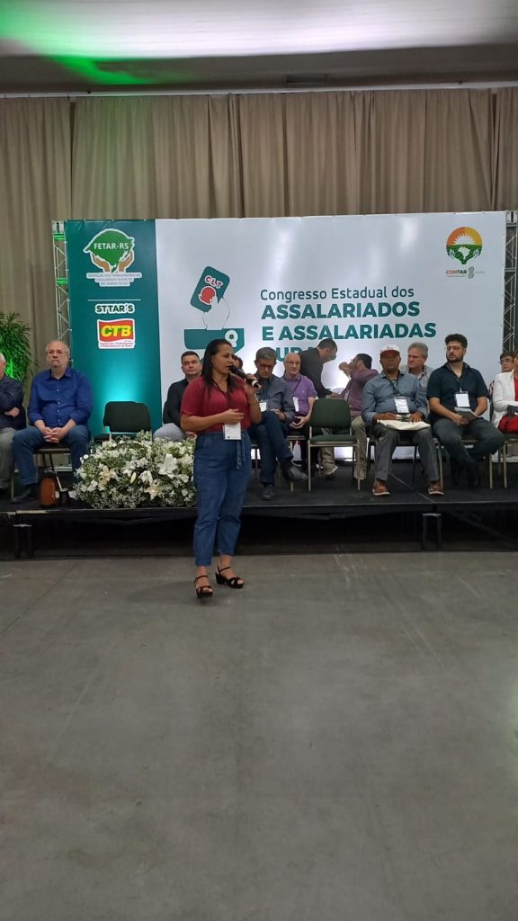 CONTAR participa do 3º Congresso Estadual da FETAR-RS